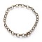 Iron Bracelet Making, with Lobster Claw Clasps, Antique Bronze, 8-1/8 inch(20.5cm)