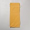 Velvet Wine Bottle Packing Pouches, Drawstring Bags, Rectangle, Goldenrod, 37.5x15.2x0.7cm