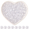 800Pcs Transparent Plastic Beads, Barrel, Clear, 9x6mm, Hole: 3.8mm