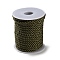 Nylon Twisted Round Cord, for Bag Strap Making, Dark Olive Green, 5~5.5mm, about 10.94 Yards(10m)/Roll