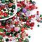DIY Lampwork Beads & Glass Seed Beds Jewelry Making Findings Kits, Mixed Shapes, Mixed Color, 2~12.5x3~10.5mm, Hole: 0.9~2mm