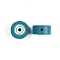 Silicone Focal Beads, Dark Cyan, 20x10mm, Hole: 2.5mm