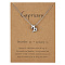 Alloy Constellation Pendant Necklaces, Platinum, Capricorn, 16.14 inch(41cm)