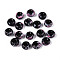 3/0 Baking Paint Glass Beads, Round Hole, Rondelle, Hot Pink, 5~5.5x3~3.5mm, Hole: 1.6~1.8mm, about 3750pcs/pound