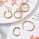Серьги-кольца из нержавеющей стали 304 EJEW-R017-01G-01-1