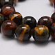 Natural & Dyed Tiger Eye Bead Strands G-P230-01-10mm-3