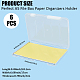 Cajas de embalaje de plástico transparente con tapa abatible&nbsp;AJEW-WH20060-90B-2