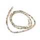Electroplate Glass Beads Strands EGLA-I015-04A-2