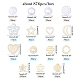 Cabujones de perlas de imitación de acrílico y plástico ABS de olycraft SACR-OC0001-01-2