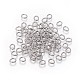 304 Stainless Steel Open Jump Rings X-STAS-I101-62P-1