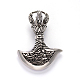 Dorje Vajra pour bijoux buddha 304 pendentifs en acier inoxydable STAS-F096-62AS-1