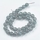 Chapelets de perles de jade naturel X-G-R166-10mm-15-2
