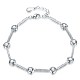 Романтические браслеты из стерлингового серебра BJEW-BB30930-7