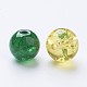 Baking Painted Crackle Glass Beads DGLA-X0006-8mm-07-3