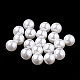 Perles d'imitation en plastique écologique MACR-S278-4mm-01-1