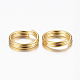 304 anelli portachiavi in ​​acciaio inox STAS-K155-07G-2