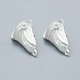 Accessoires de clous d'oreilles en alliage PALLOY-F255-05-2