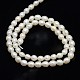 Grade A Natural Cultured Freshwater Pearl Beads Strands X-PEAR-L001-B-11-3