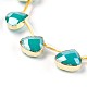 Opaque Glass Beads Strands EGLA-P045-D01-3