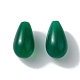 Natürliche grüne Onyx Achat Perlen G-F741-02A-01-2