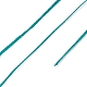 Ficelle de fil de polyester ciré plat YC-D004-01-024-3