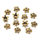 Tibetische Perlen Kappen & Kegel Perlen X-GLF0507Y-NF-1