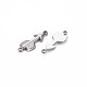 304 Stainless Steel Connector Charms STAS-N097-099P-NR-2