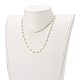 Natural Pearl Beaded Necklaces NJEW-JN03435-02-5