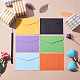 Enveloppes miniatures vierges colorées DIY-PH0019-18-5