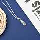 Brass Round Snake Chain Necklaces NJEW-BB10864-20-5