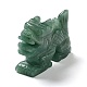 Figurines de dragon de guérison sculptées en aventurine verte naturelle DJEW-F025-02D-2
