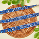 Отделка стразами из смолы длиной 0.9 м DIY-WH0542-12-4