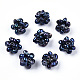 Perlas redondas naturales de perlas cultivadas de agua dulce PEAR-N020-10D-1