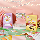 Kits de manualidades para niños con sobres y tarjetas para festivales DIY-WH0488-66A-4