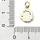 Латунные подвески из микро-паве KK-H475-18G-01-3
