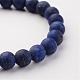 Natural Lapis Lazuli(Dyed & Heated) Beads Stretch Bracelets BJEW-JB02445-02-2