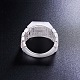 SHEGRACE 925 Sterling Silver Finger Ring JR532A-03-4