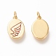 Real 18K Gold Plated Brass Charms KK-L006-032G-2