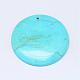 Natural Turquoise Pendants G-K178-03A-2
