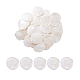 60 шт. натуральные бусины из ракушек капиз FIND-PH0026-67-7