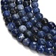 Природный содалит бисер нитей&nbsp;G-C280-B02-6mm-4