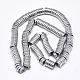 Electroplate Non-magnetic Synthetic Hematite Beads Strands G-T061-13G-2