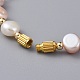 Cultured Freshwater Pearl Beaded Necklaces NJEW-JN02663-3