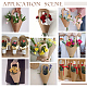 PH PandaHall 20pcs Flower Sleeves Bag Kraft Paper Floral Gift Bags Long Handle Flower Display Bag for Bouquet Wrapping Wedding Party Home Decor Small Business ABAG-PH0001-28-7
