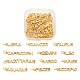 24 ciondoli in ottone dorato in stile 12 pezzi KK-LS0001-45-1