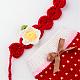 Crochet Baby Beanie Costume AJEW-R030-42-3