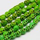 Chapelets de perles en turquoise synthétique TURQ-G113-23x30mm-03-2