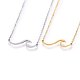 304 Stainless Steel Pendant Necklaces NJEW-H491-17-1