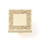Квадратная цветочная рамка AJEW-M037-06G-02-2