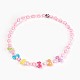 Acryliques perles de colliers d'enfants NJEW-JN02235-01-1